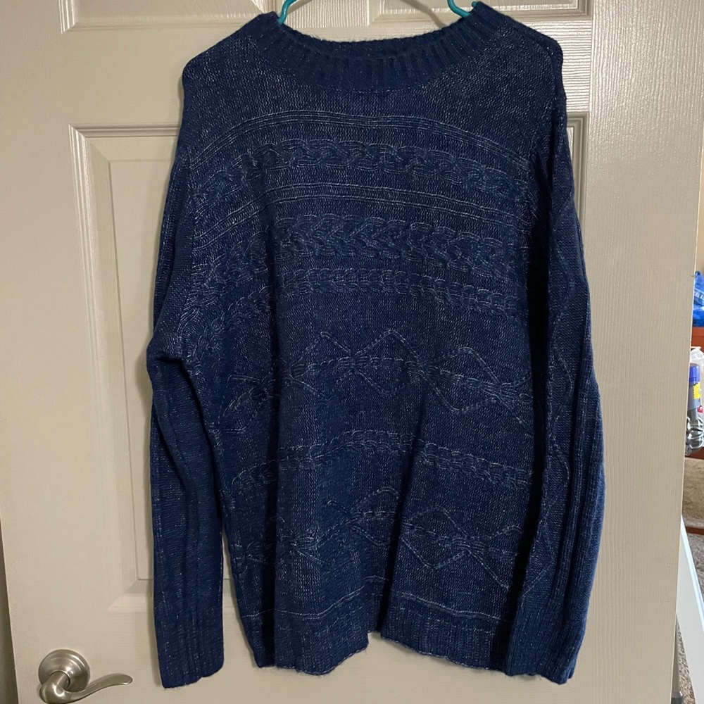 Navy Sweater